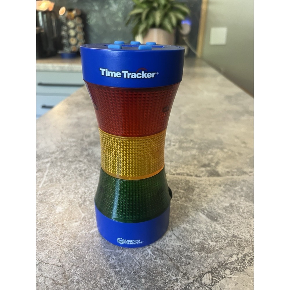 Learning Resources Time Tracker Visual Timer Traffic Light Classroom WORKS